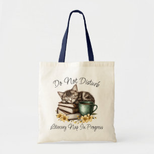 Bolsa Tote Gatinho Adormecido Gatinho Precioso