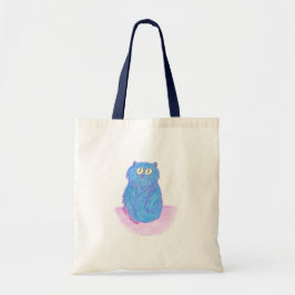 Bolsa Tote Gatinho Azul