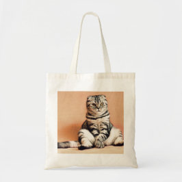 Bolsa Tote Gatinho Bonito Desenterrado