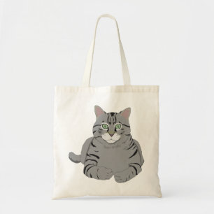 Bolsa Tote Gatinho De Gato, Tigre, Comprimido, Pet Animal Dom