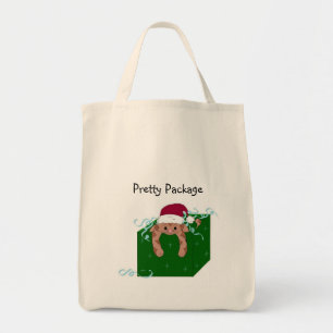 Bolsa Tote Gatinho de Natal
