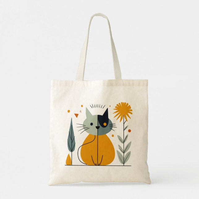 Bolsa Tote Gatinho de patch (Verso)