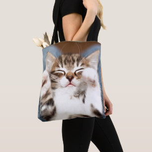 Bolsa Tote Gatinho em meu regaço