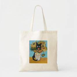 Bolsa Tote Gatinho em VanGogh