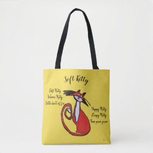 Bolsa Tote Gatinho macio - gato -