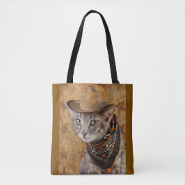 Bolsa Tote Gatinho Oeste Selvagem