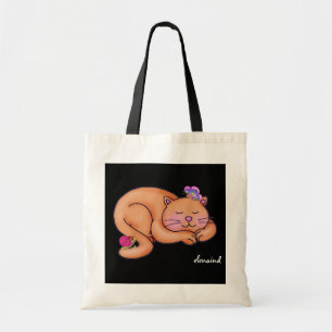 Bolsa Tote Gatinho para dormir