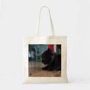 Bolsa Tote Gatinho Preto de Perto