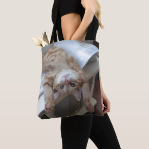 Bolsa Tote Gatinho que relaxa