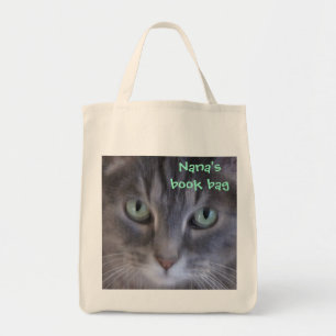 Bolsa Tote Gatinho, saco de livro da pintura a óleo do