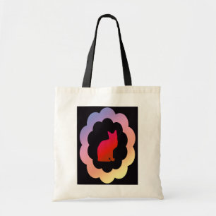 Bolsa Tote Gatinho Scalloped -