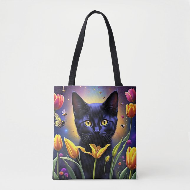 Bolsa Tote Gatinho Tulip (Frente)