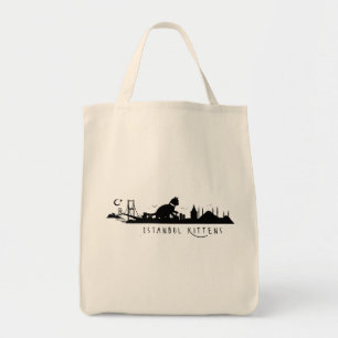Bolsa Tote Gatinhos de Istambul Saco