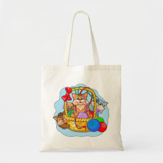Bolsa Tote Gatinhos engraçados