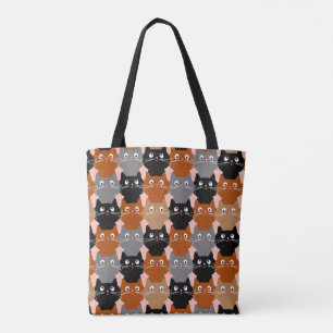 Bolsa Tote Gatinhos Felinos De Gato Fresco