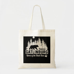 Bolsa Tote Gatlinburg Tennessee Black Bear Enfumaçado Mounta