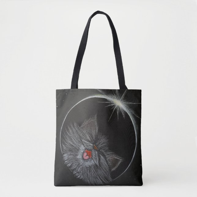 Bolsa Tote Gato 6 - Elipse solar (Frente)
