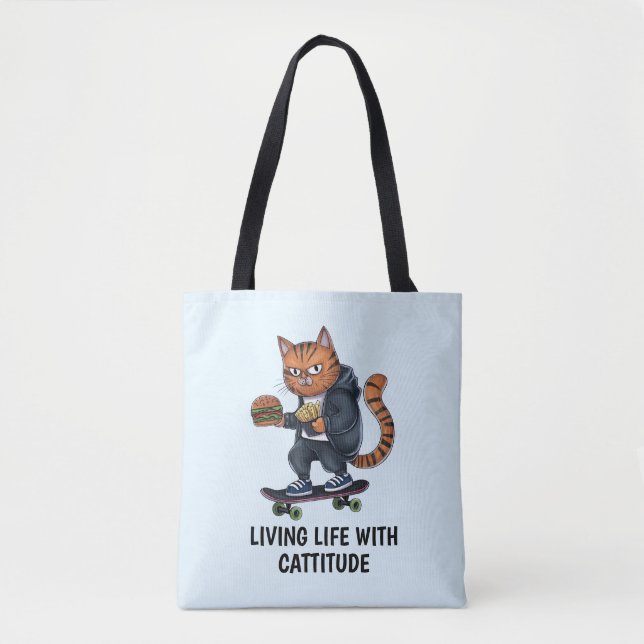 Bolsa Tote Gato beco (Frente)