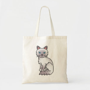 Bolsa Tote Gato Birman / Ragdoll Lilac Point