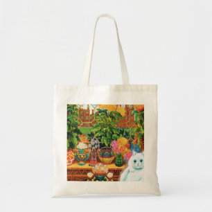 Bolsa Tote Gato Botânico De Louis Wain
