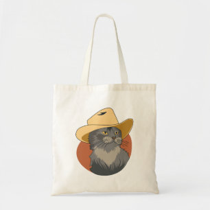Bolsa Tote Gato Caubói