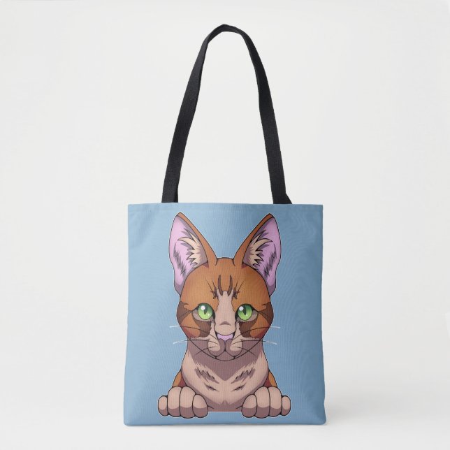Bolsa Tote Gato Cinto (Frente)