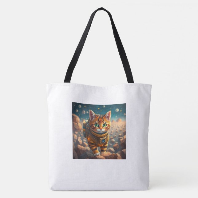 Bolsa Tote Gato Cinto (Verso)