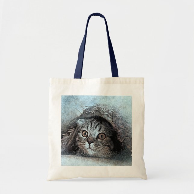Bolsa Tote Gato Cinto (Frente)