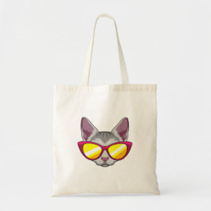 Bolsa Tote Gato com óculos de sol