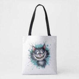 Bolsa Tote Gato com sorriso.