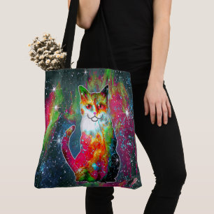 Bolsa Tote Gato Cósmico Omega