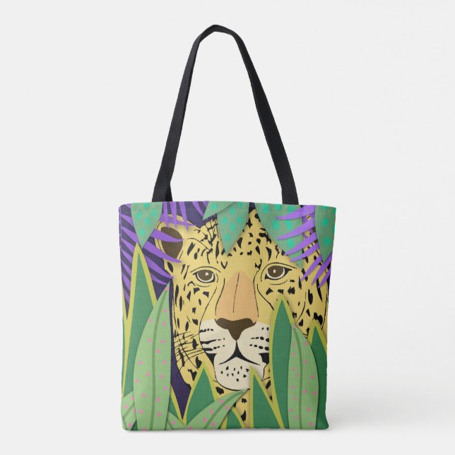Bolsa Tote Gato da Selva (Verso)