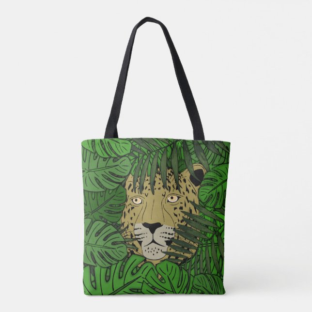 Bolsa Tote Gato da Selva #2 (Verso)