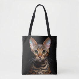Bolsa Tote Gato de Bengala