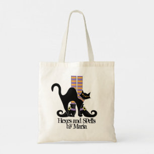 Bolsa Tote Gato De Cachorro Ou Gato Negro De Cachorro Hallowe