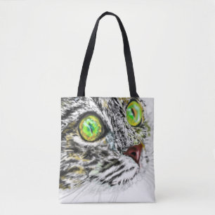 Bolsa Tote Gato de desengaço