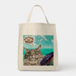 Bolsa Tote Gato de Escritor Tote Bag