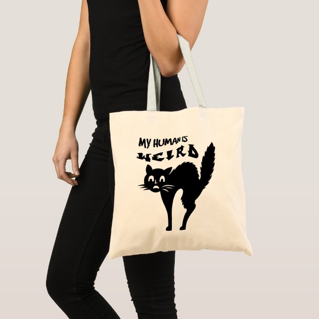 Bolsa Tote Gato de fora de uso (Frente (produto))