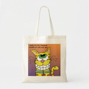 Bolsa Tote Gato de Grinning