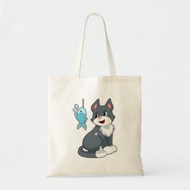 Bolsa Tote Gato de isco (Frente)