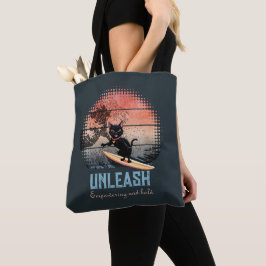 Bolsa Tote Gato de Onda Sunset