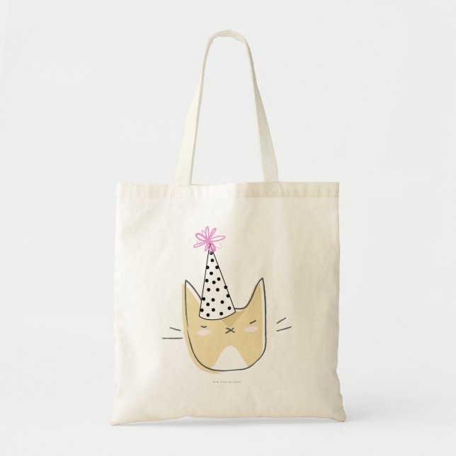 Bolsa Tote Gato de Partido (Frente)