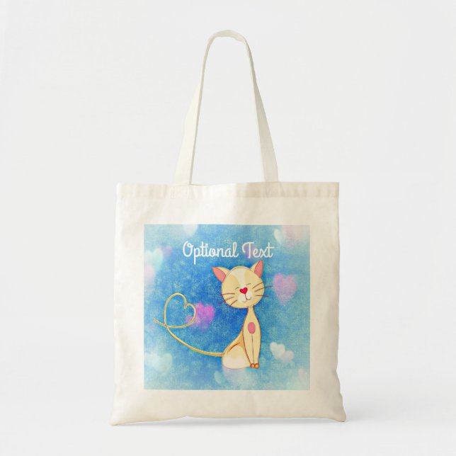 Bolsa Tote Gato de Sonho (Frente)