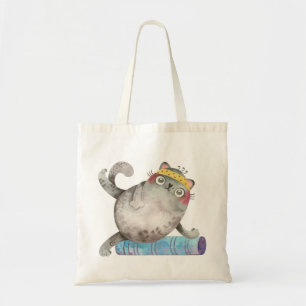 Bolsa Tote Gato de Trabalho de Corte
