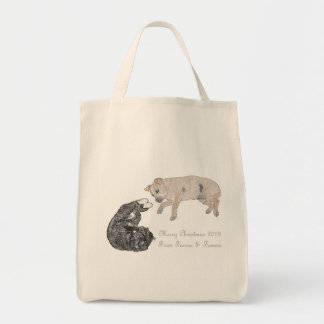 Bolsa Tote Gato e cão junto