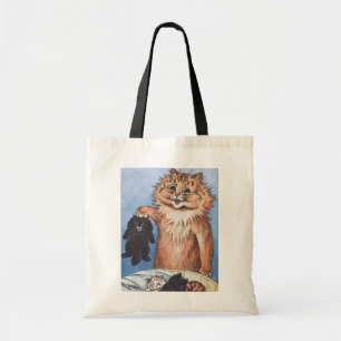 Bolsa Tote Gato e Gatinhos, Louis Wain