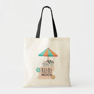 Bolsa Tote Gato em Modo de Economia de Energia