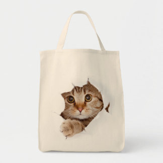 Bolsa Tote Gato em um saco!