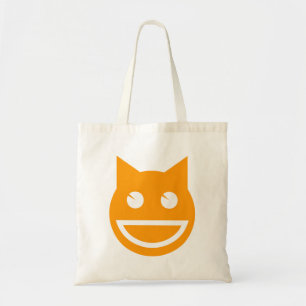 Bolsa Tote Gato Emoji Sorrindo