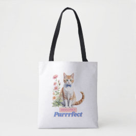 Bolsa Tote Gato encantador "Absolutamente Puro"